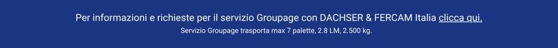 Contatta DACHSER & FERCAM Italia per il servizio Groupage