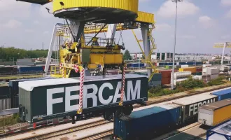 What is intermodal transport and what are the advantages of this type of service?