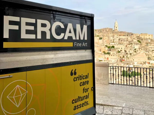 FERCAM Fine Art in Matera for the relocation of the Museo Nazionale Ridola collections