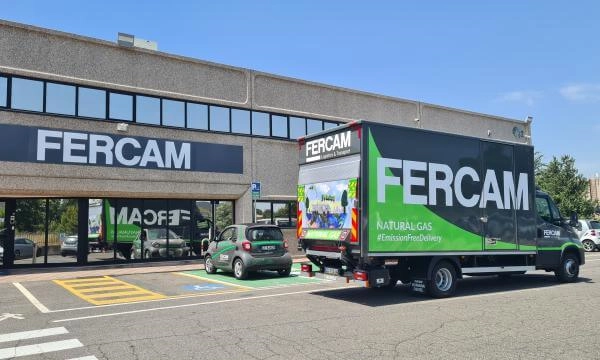 methane vehicle rome fercam