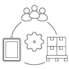 A process of industrial symbiosis