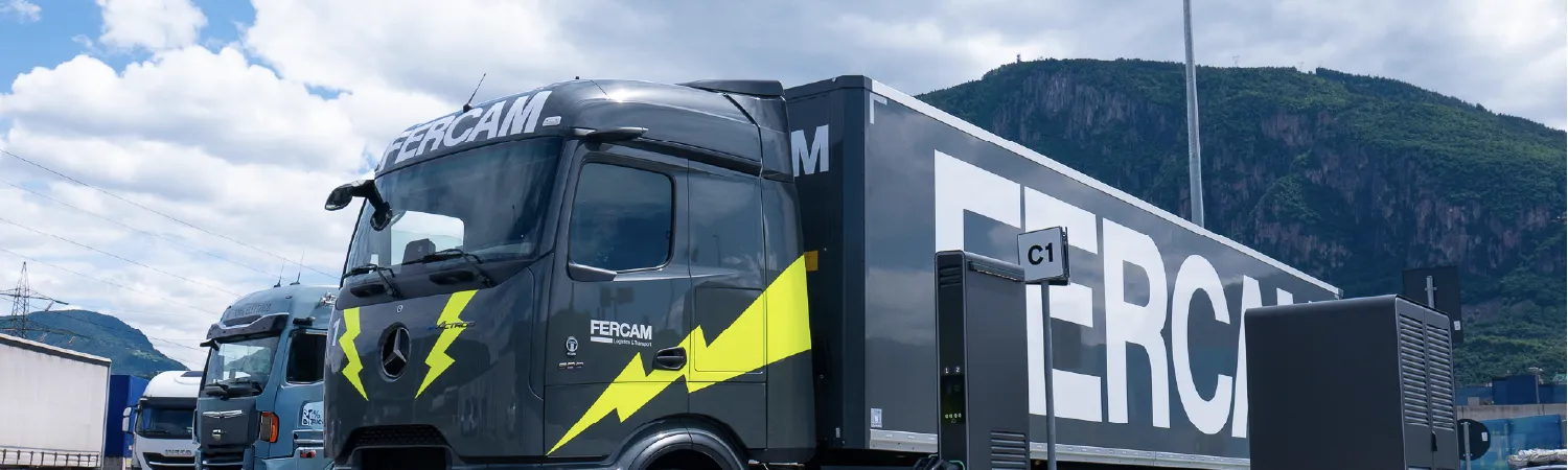 FERCAM Serbia leads the way with the country’s first electric truck