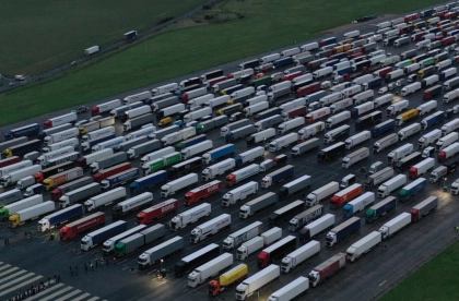 Christmas 2020: testimony of a truck driver stuck in the UK with thousands more