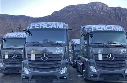 New Actros tractors for FERCAM’s fleet