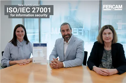 FERCAM S.p.A. earns ISO/IEC 27001 certification