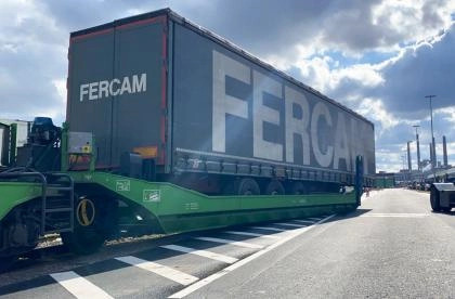 New intermodal technology to inaugurate the Düsseldorf-Vienna section