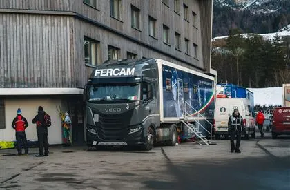 FERCAM alongside the Italian national biathlon team